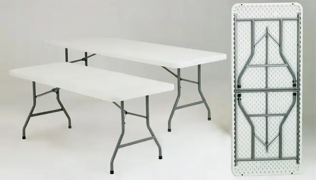 Rectangular Folding Table - 6ft (30" x 72") Table